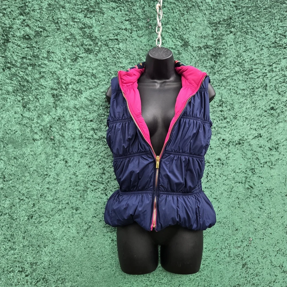 Ralph Lauren  Pink and Navy Reversible Vest